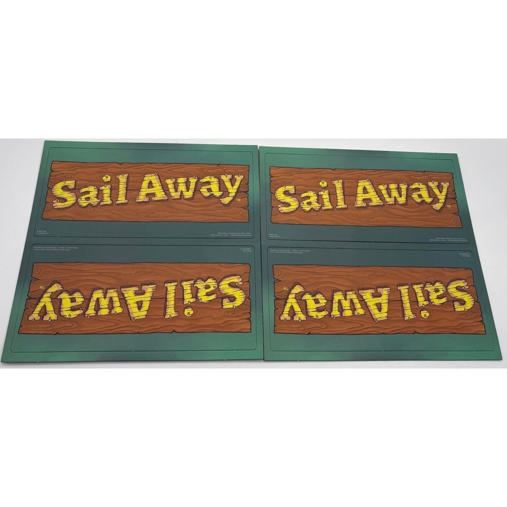 Sail Away Board‎ Game Marc Andre Mattel Games 2016 Never Played - Picture 6 of 12
